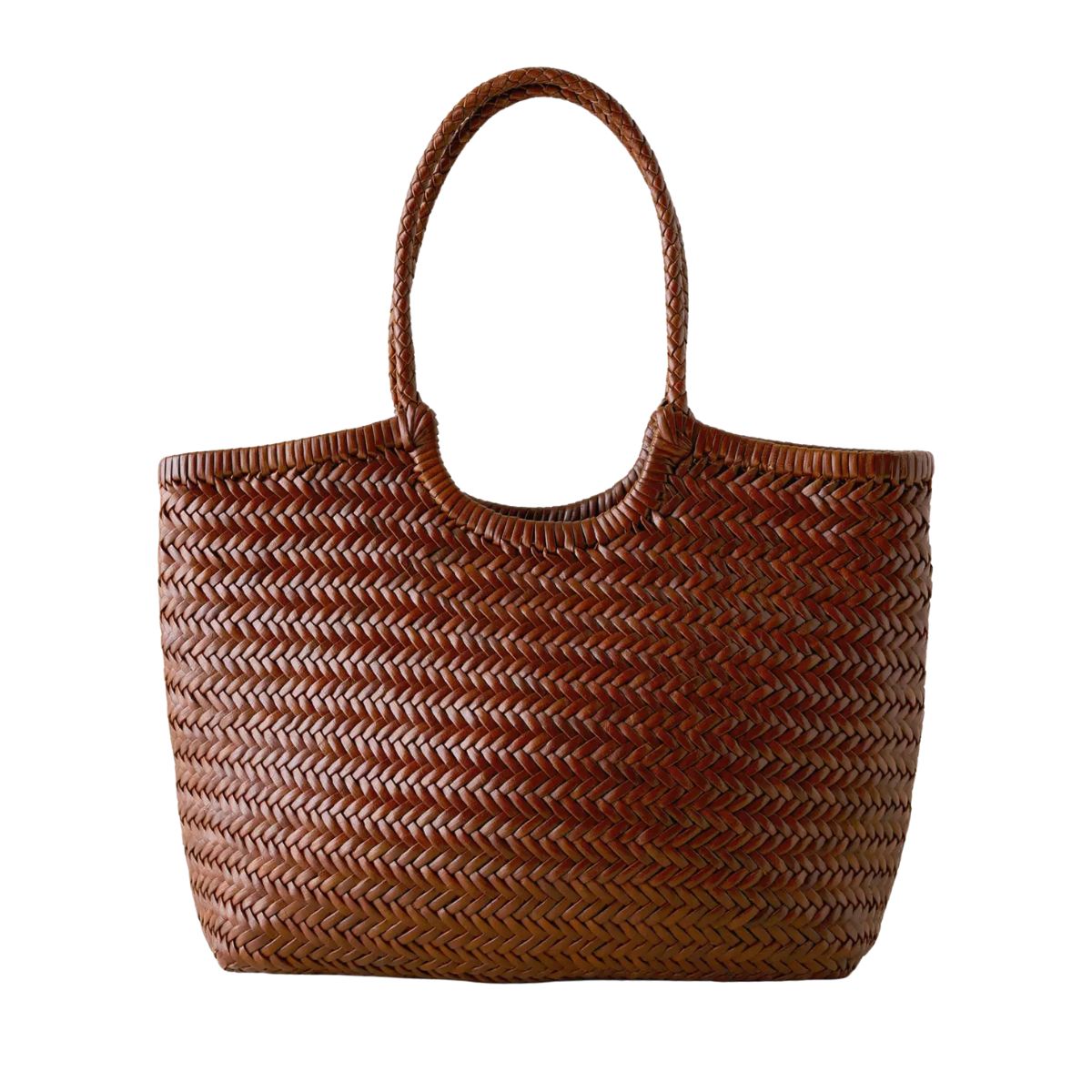 Nola Woven Leather Bag
