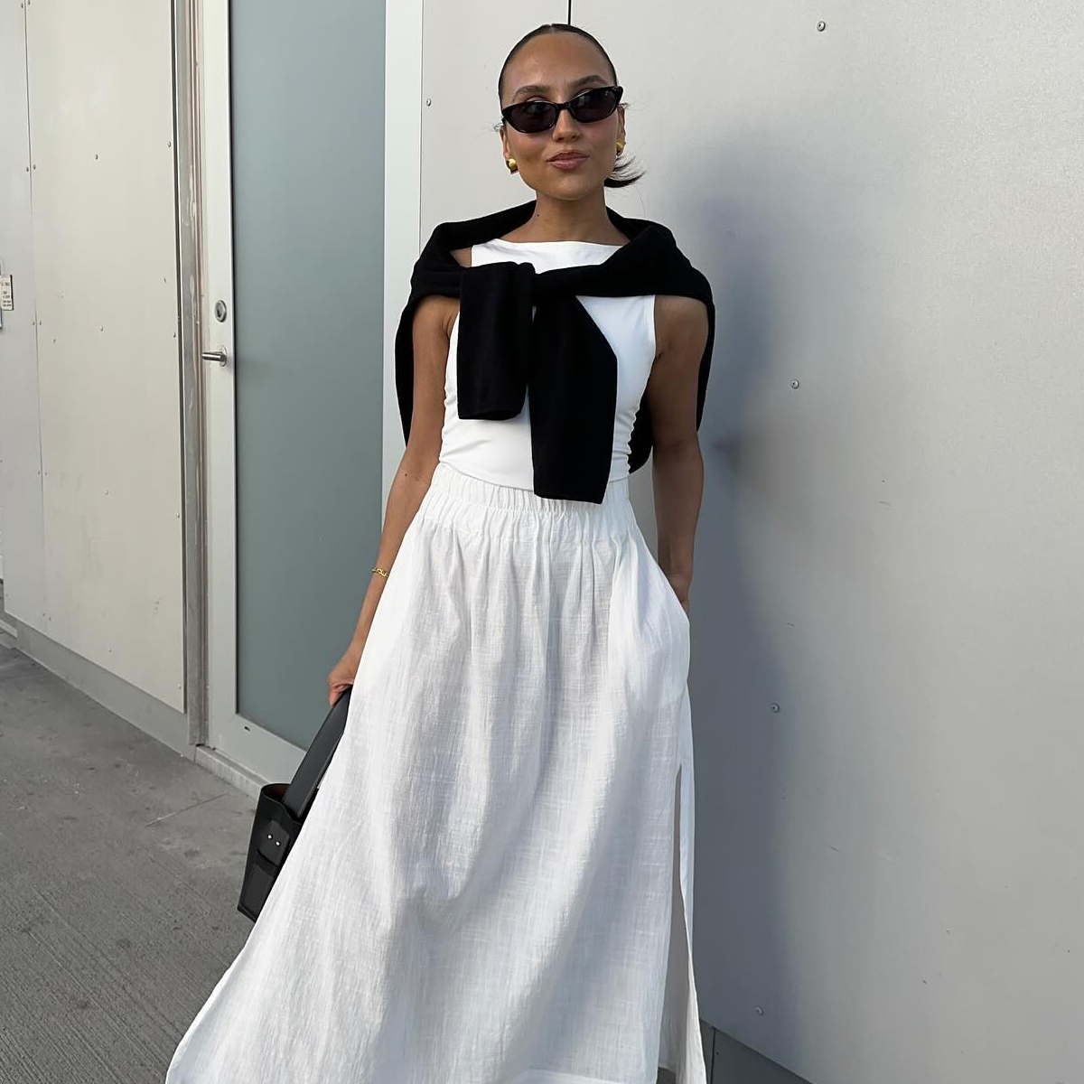 White Skirt Outfit Ideas @ingridedvinsen